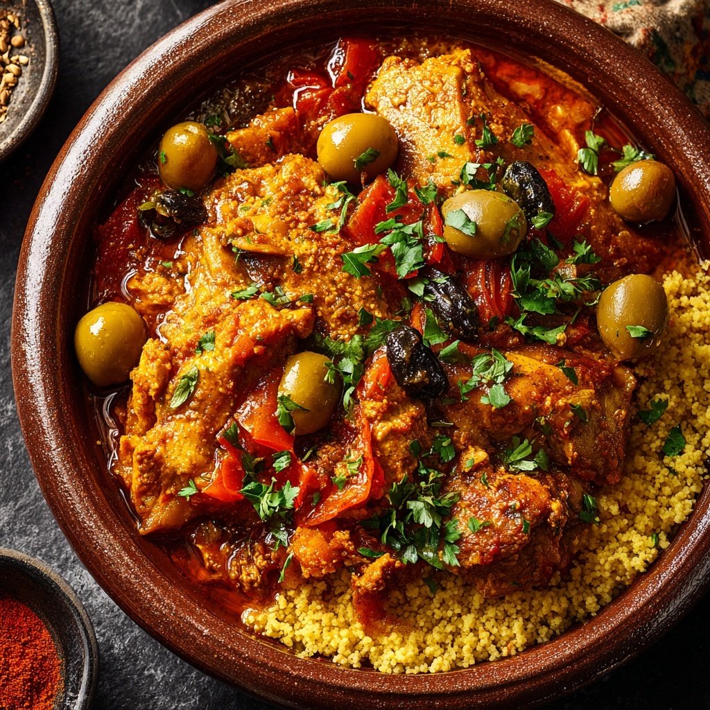 Global Flavors Moroccan Chicken Tagine