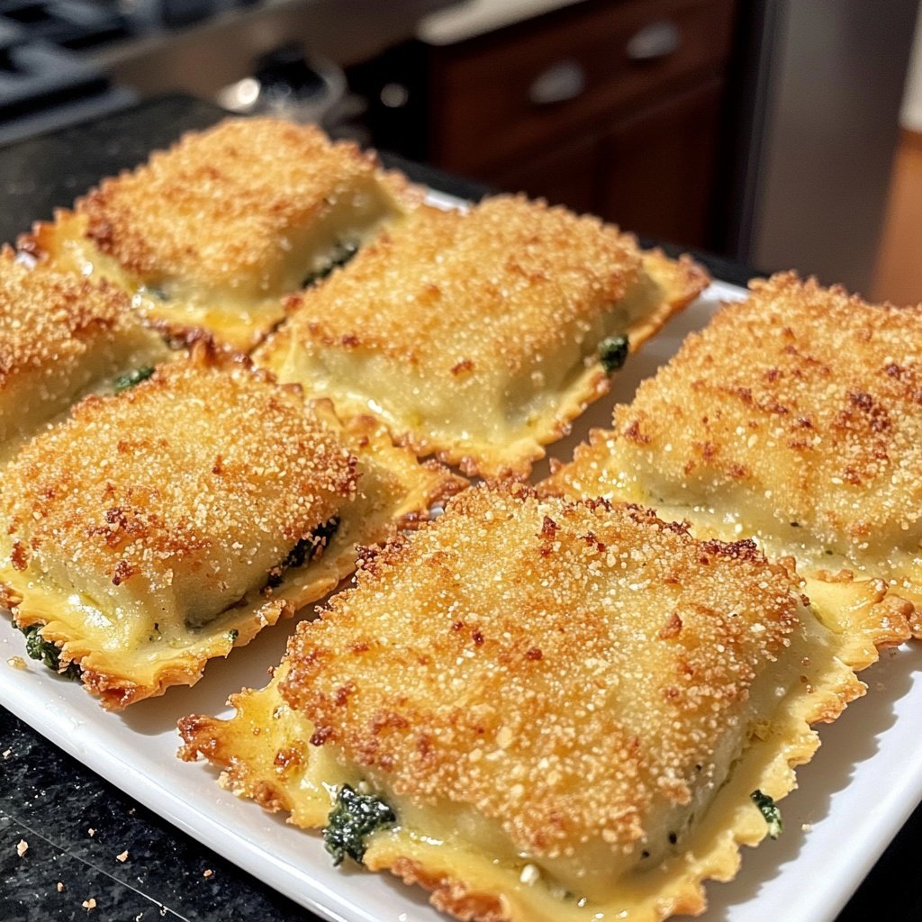 Crispy Ravioli Appetizer