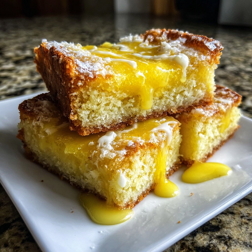 Limoncello Lemon Bars