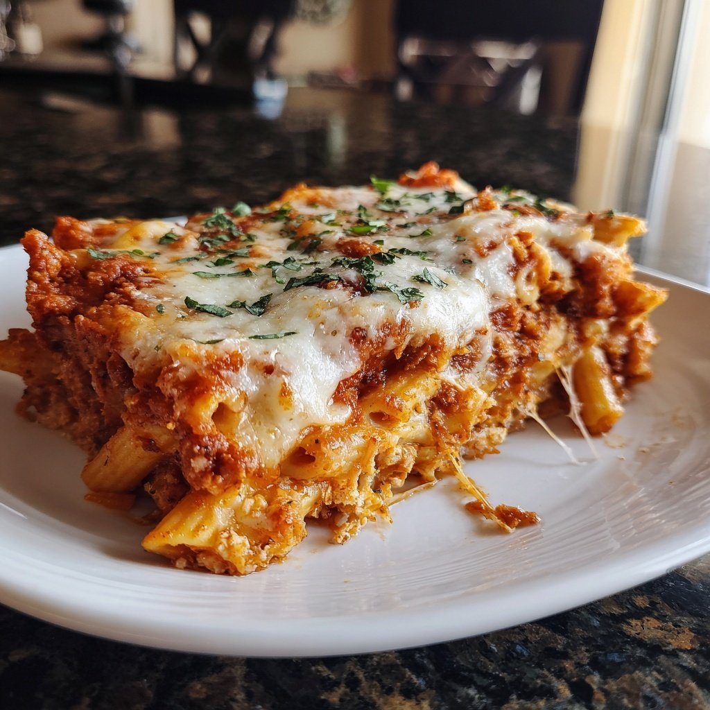 Comfort Food Baked Ziti