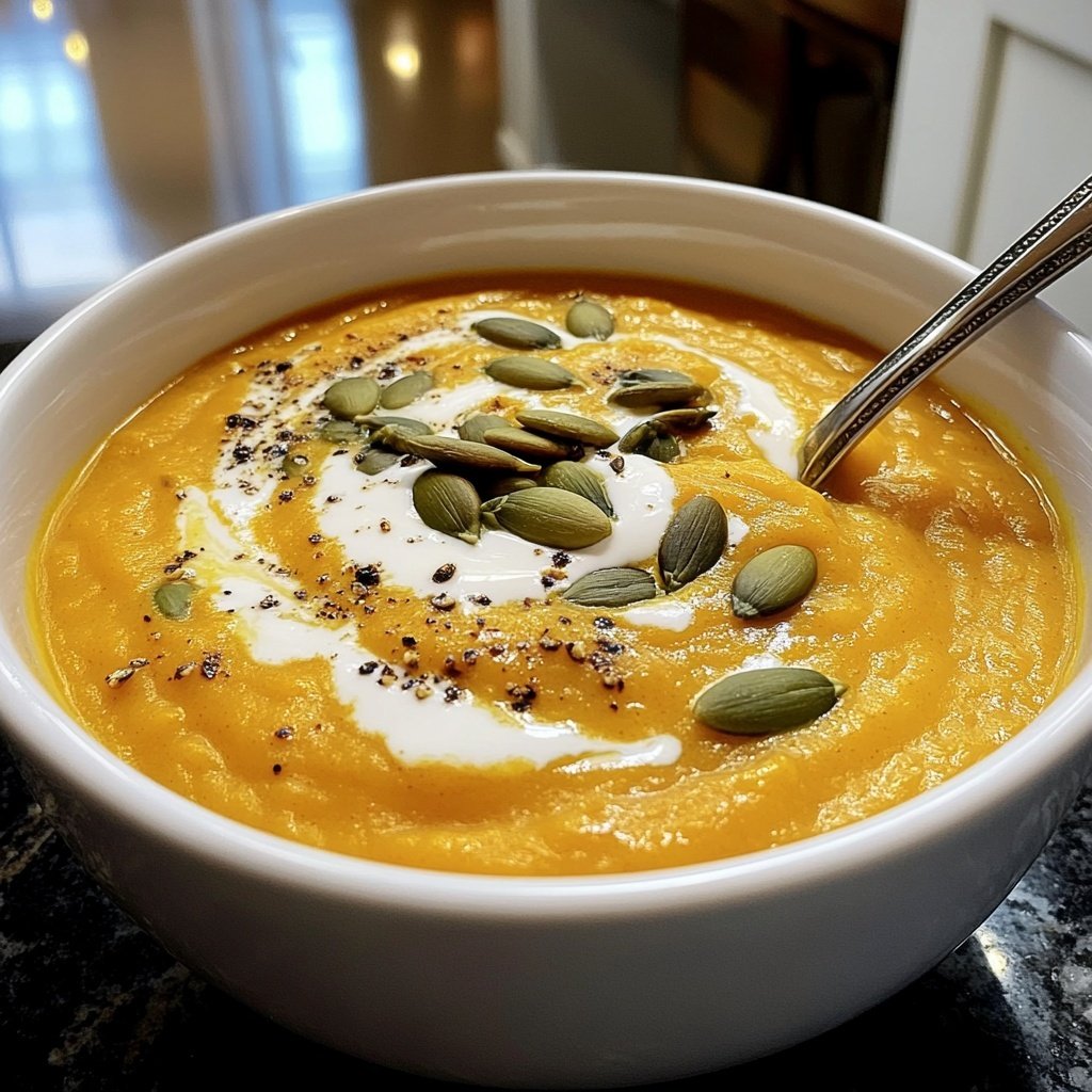 Creamy Vegan Squash Soup
