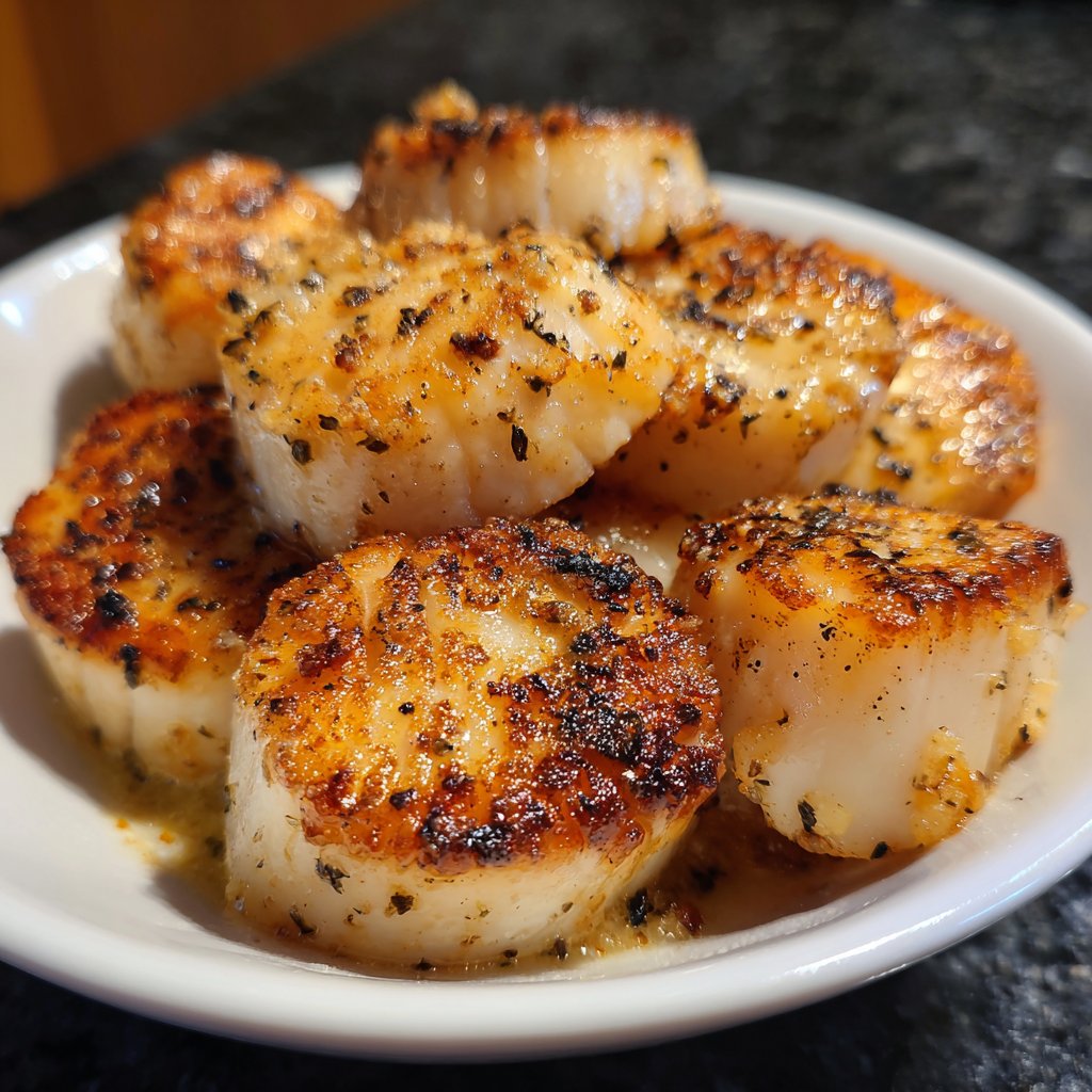 Easy Seared Scallops