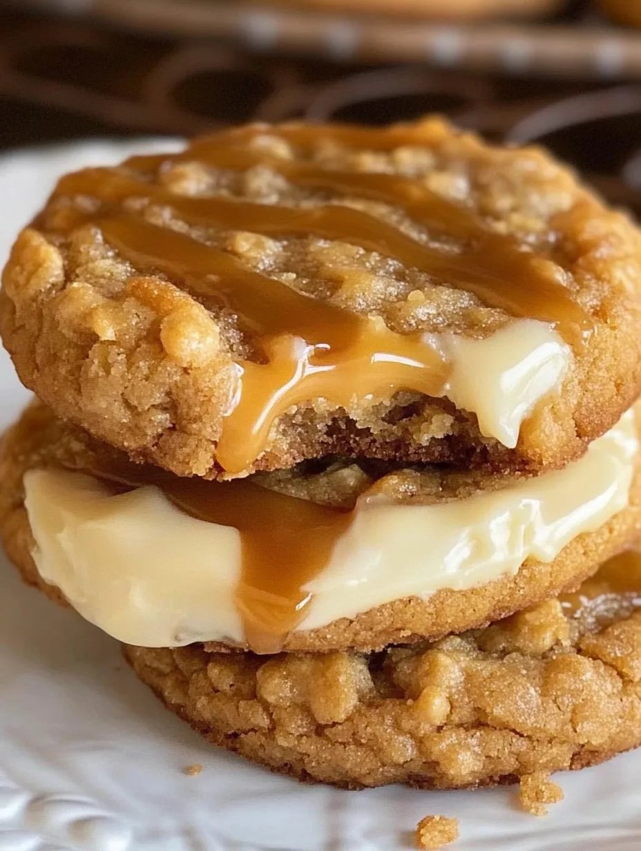 Copycat Crumbl Salted Caramel Cheesecake Cookies